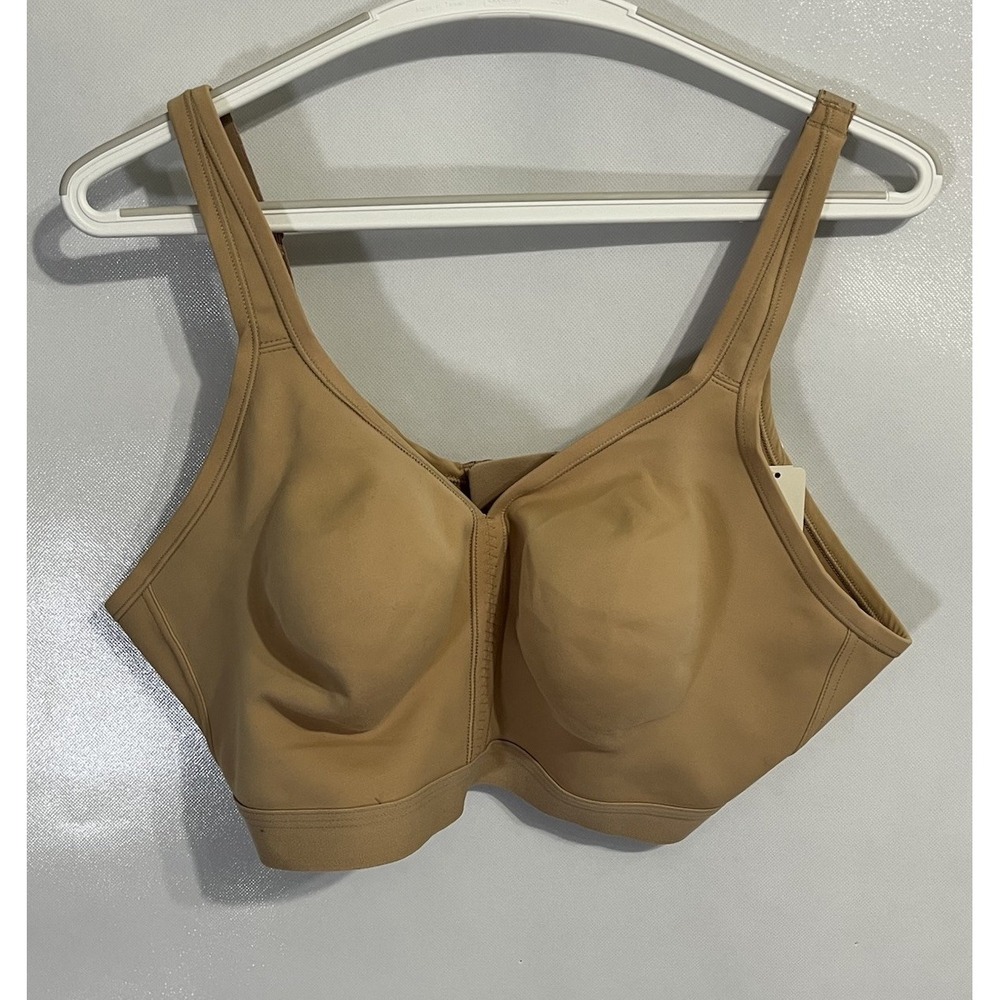 NEW $44 Soma Size 42DD Embraceable Full Coverage Unlined Wireless Beige Bra